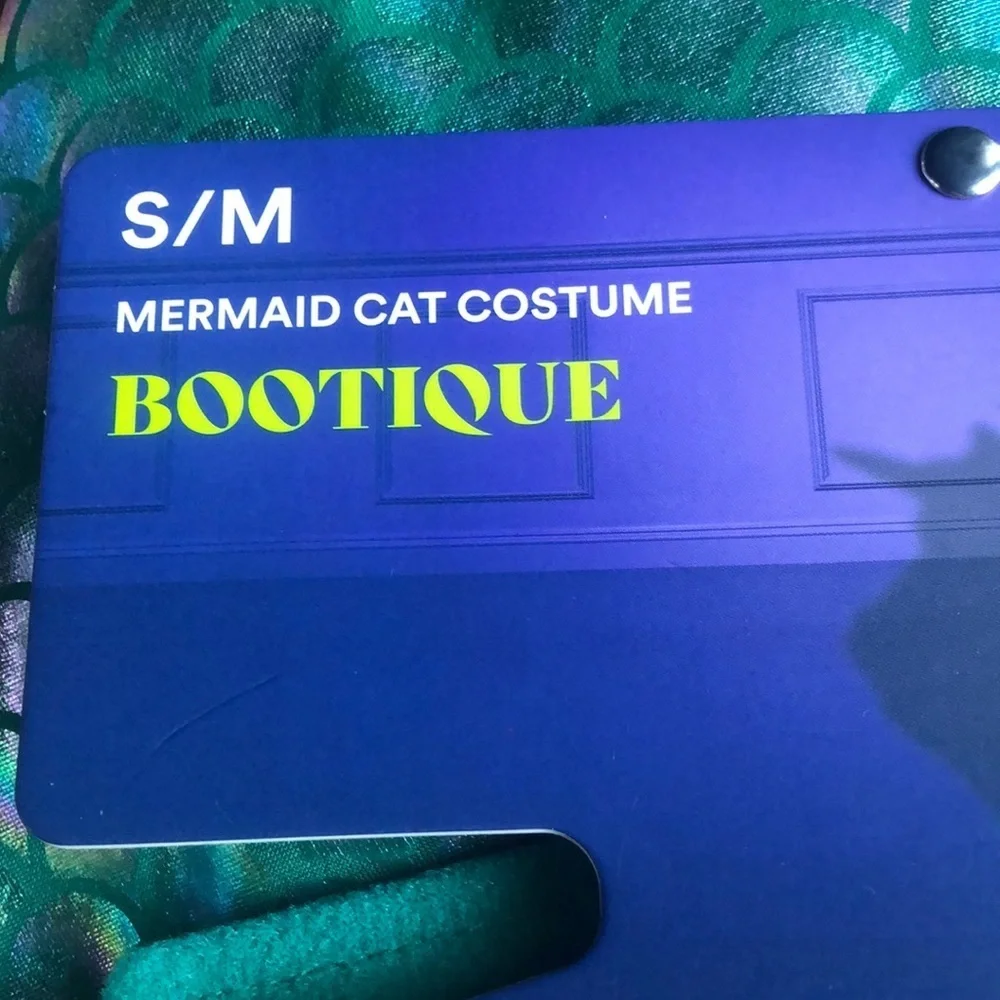 NWT Halloween Cat Mermaid Costume S/M